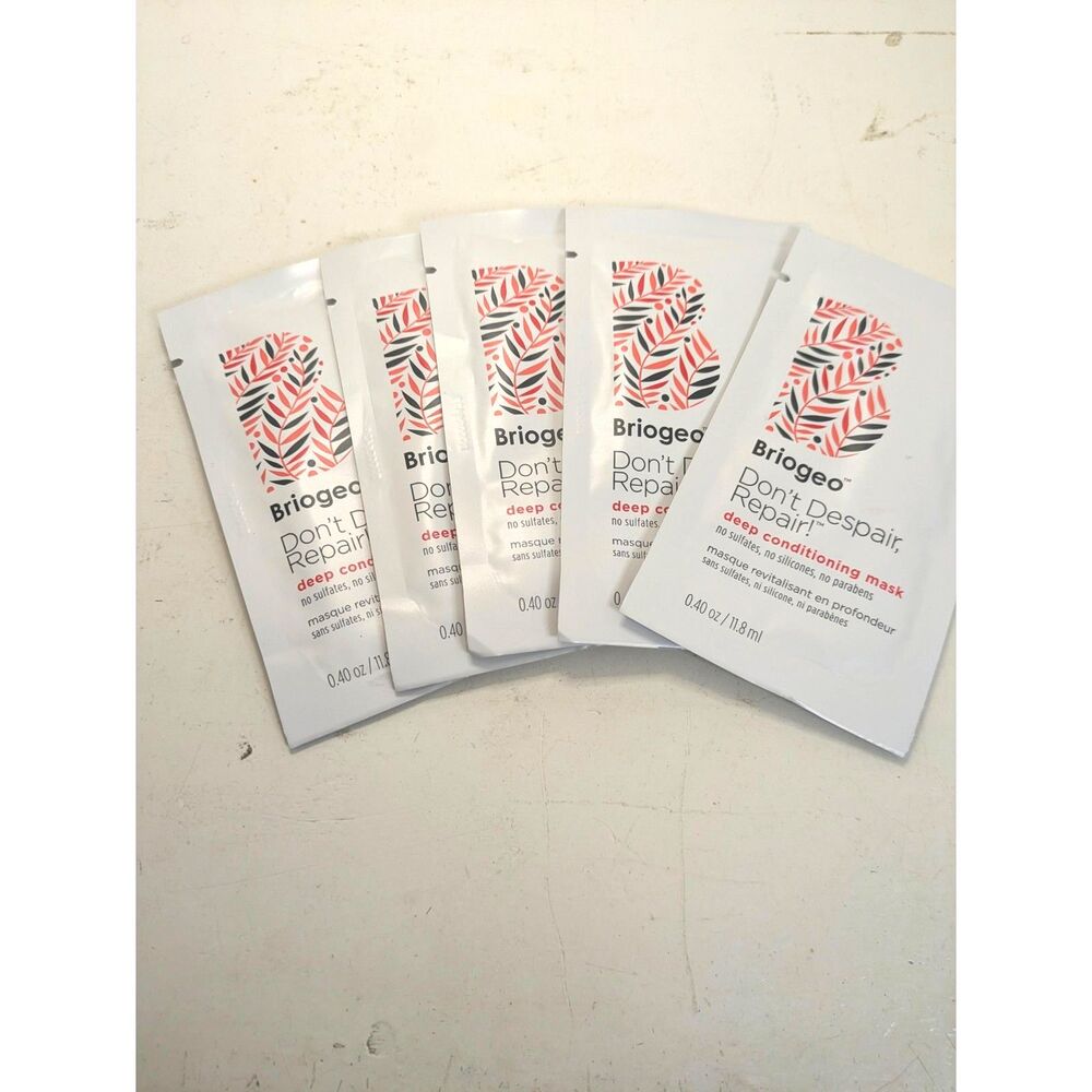 Briogeo Don't Despair Repair Deep Conditioning Mask 0.40 oz - Lot of 5